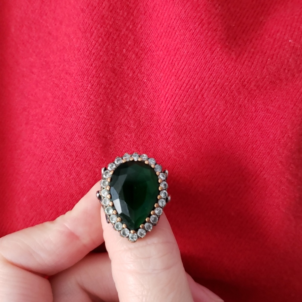 Antique silver ring